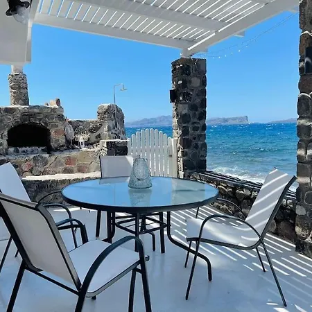 Cave Of Seafront Sunset View Santorini Apartmán Akrotírion