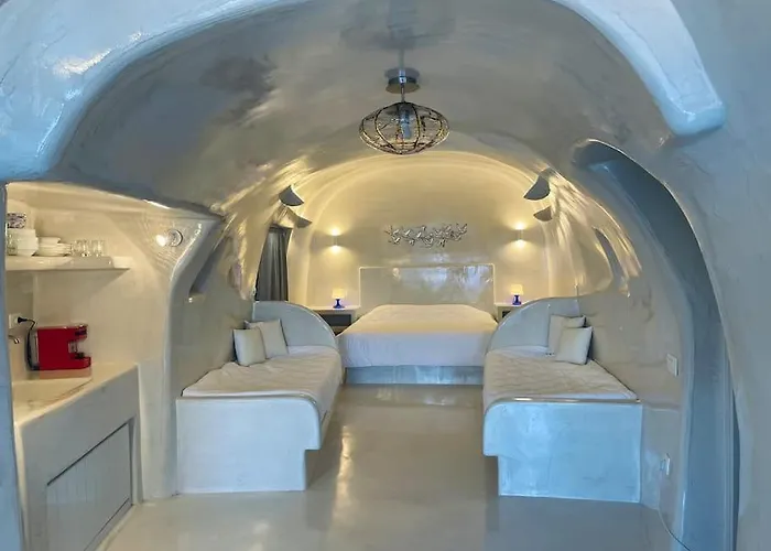 Cave Of Seafront Sunset View Santorini Apartmán