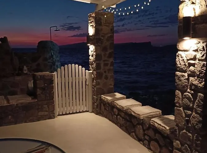 Cave Of Seafront Sunset View Santorini Apartmán *