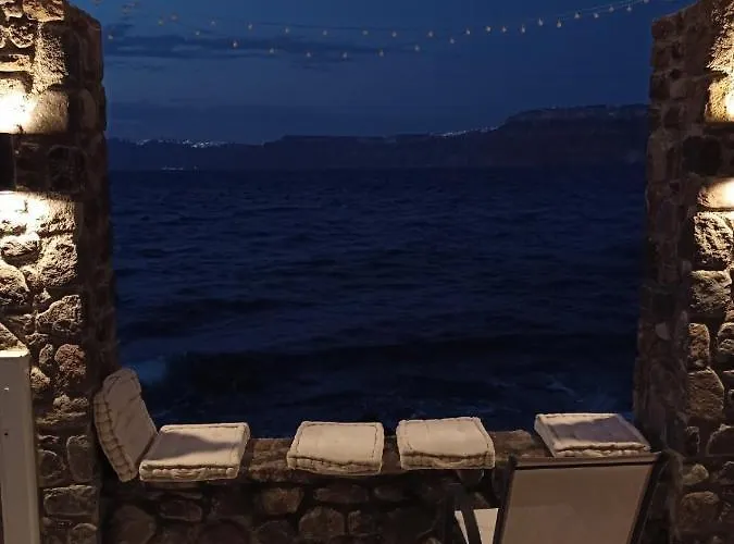 Cave Of Seafront Sunset View Santorini Apartmán