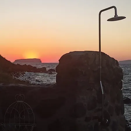 Cave Of Seafront Sunset View Santorini Apartment