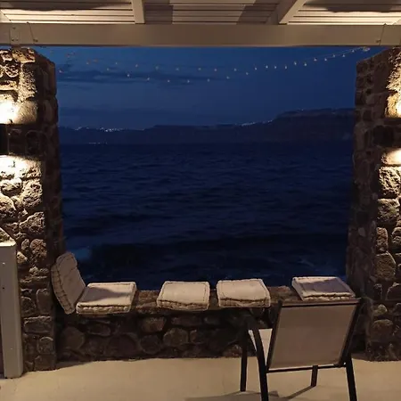 Cave Of Seafront Sunset View Santorini Apartamento